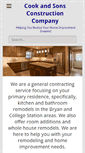 Mobile Screenshot of cookandsonsco.com