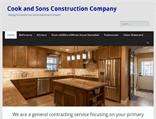 Tablet Screenshot of cookandsonsco.com